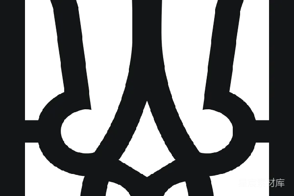 元素素材 乌克兰国徽