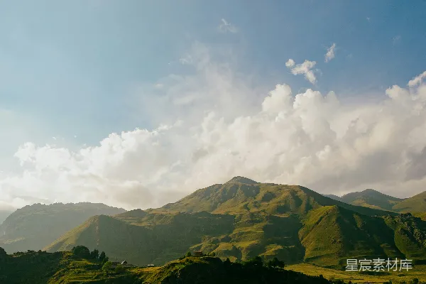 高清摄影 山间云雾的风景