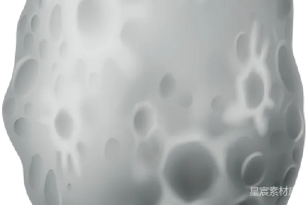 元素素材 小行星