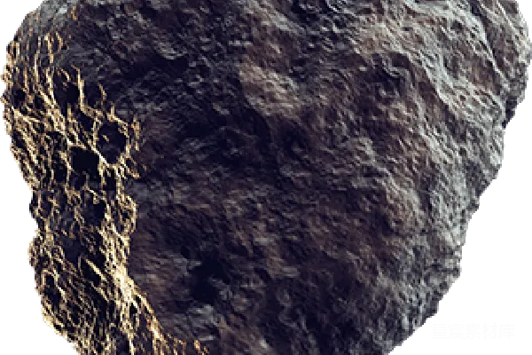 元素素材 小行星