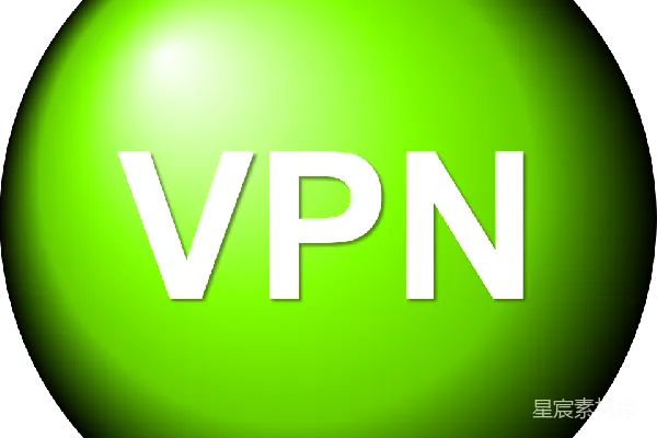 元素素材 绿色按钮上的VPN