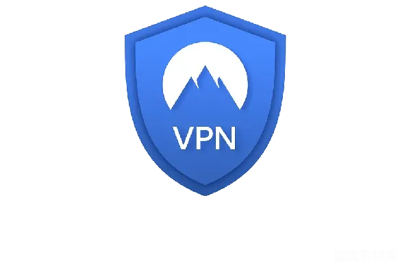 元素素材 安全的VPN服务图标