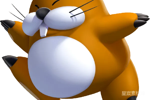 元素素材 鼹鼠