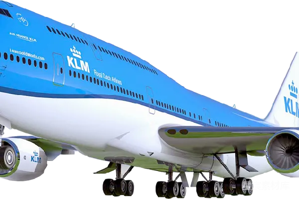 元素素材 荷兰皇家航空波音747