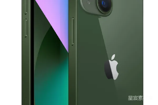 元素素材 绿色iPhone 11