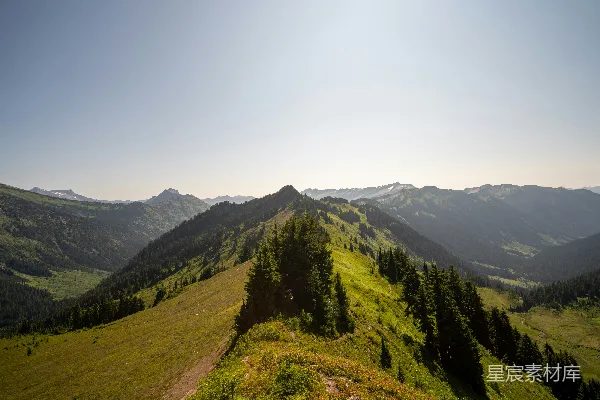 高清摄影 绿山风景照片