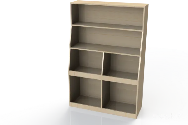 元素素材 书架
