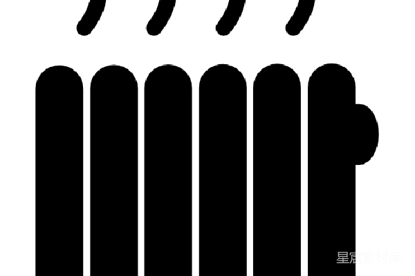 元素素材 暖气条图标