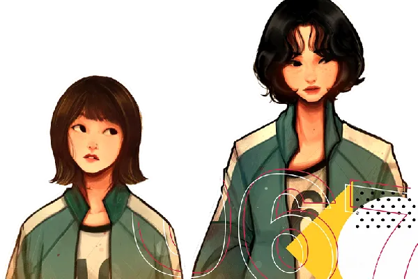 元素素材 墨鱼