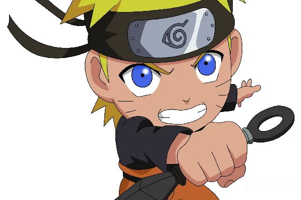 元素素材 naruto