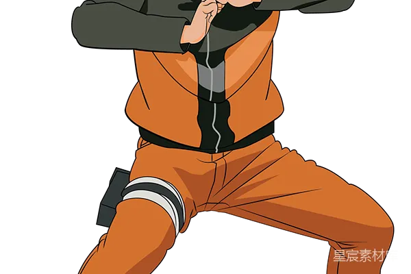 元素素材 naruto