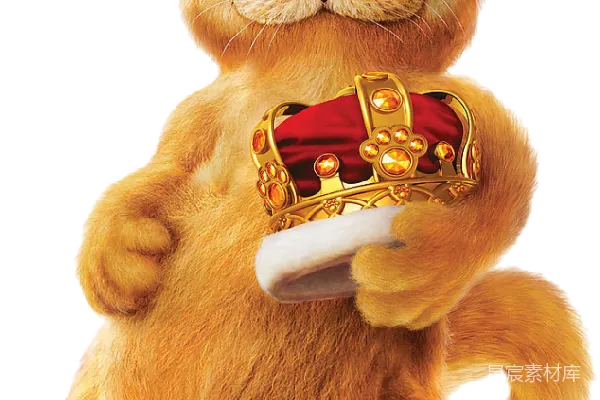 元素素材 傲慢的猫王