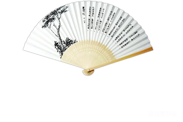 元素素材 古典扇面艺术