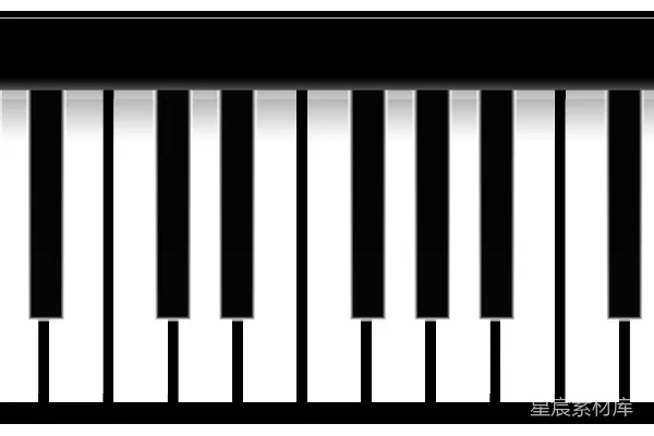 元素素材 钢琴