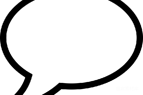 元素素材 讲话