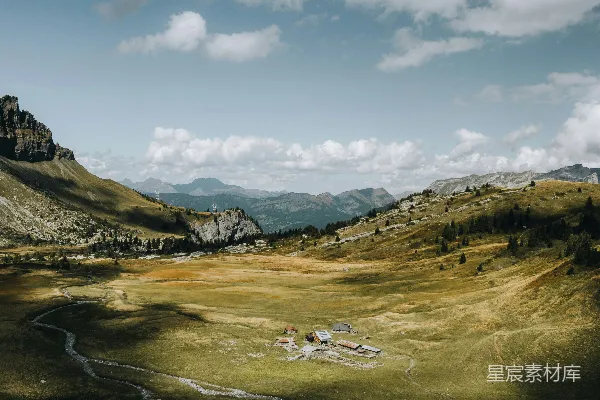 高清摄影 山间云雾的风景