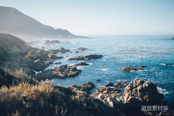 高清摄影 白天的海景