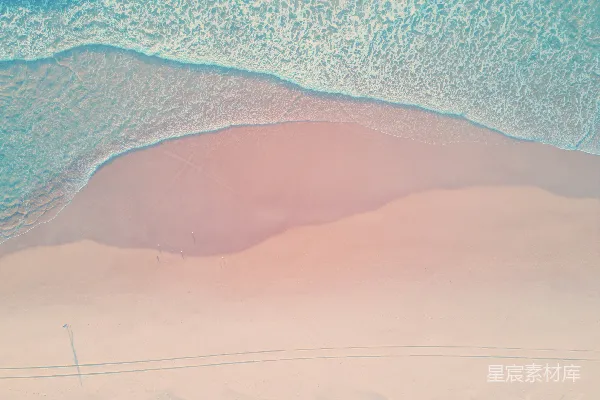高清摄影 海滩的顶视摄影