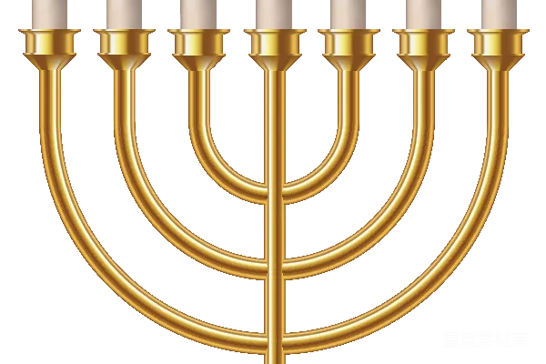 元素素材 menorah