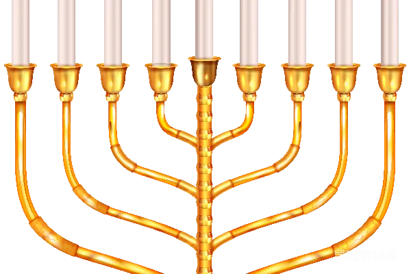 元素素材 menorah