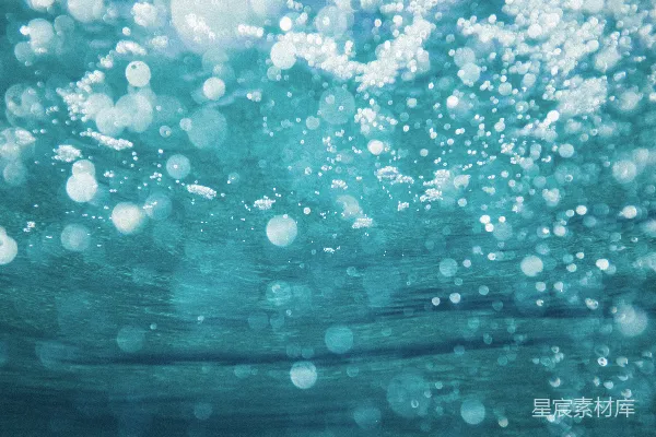 高清摄影 水下摄影中的水泡