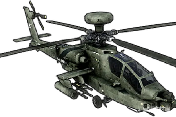 元素素材 AH-64