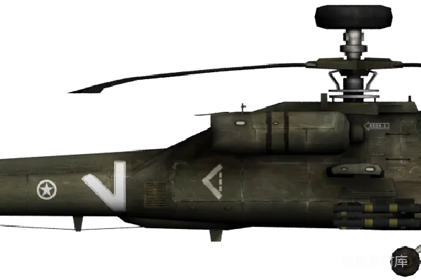 元素素材 AH-64