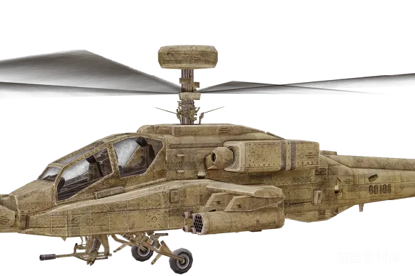 元素素材 AH-64