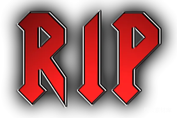 元素素材 RIP标志