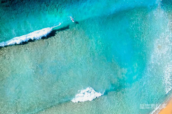 高清摄影 海岸附近的海浪