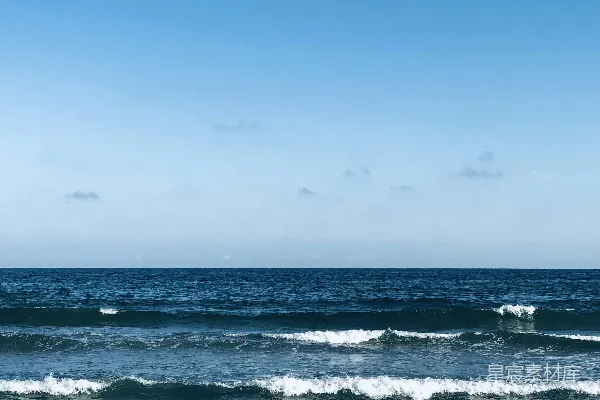 高清摄影 白天的海边