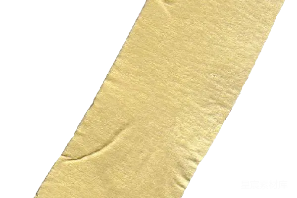 元素素材 黄色皱褶布料纹理