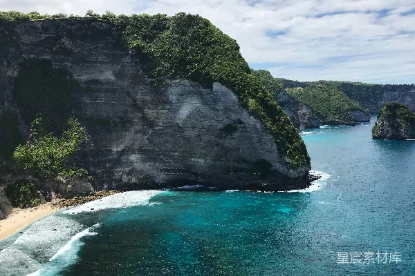 高清摄影 高角度岛的照片