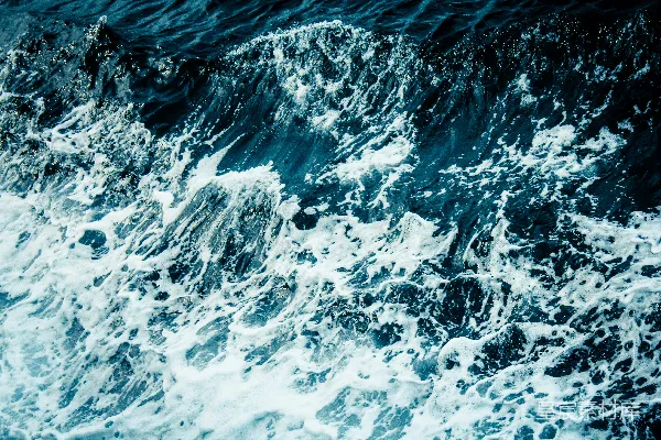 高清摄影 海浪的 aerial 拍摄