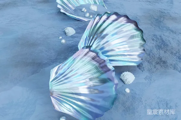 高清摄影 漂浮在水面的一群海螺