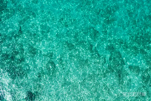 高清摄影 水面的一角俯视图