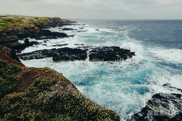 高清摄影 绿岛蓝海