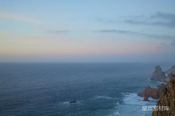 高清摄影 山顶上的海景视界