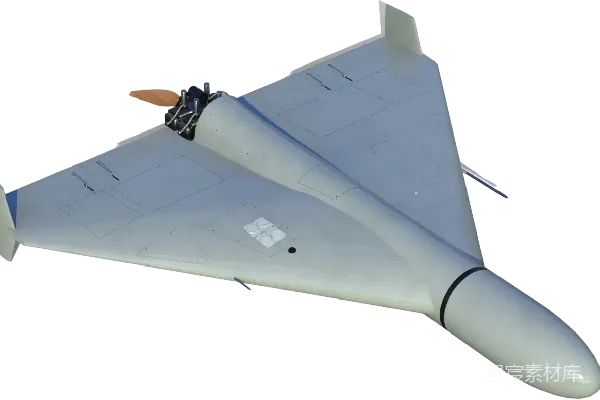 元素素材 未来感战斗机模型