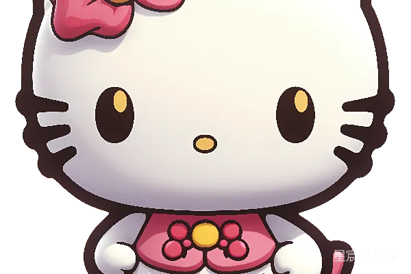 元素素材 Hello Kitty的可爱形象