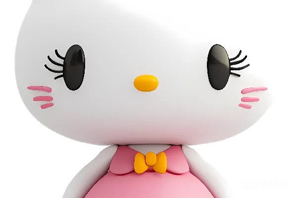 元素素材 Hello Kitty的可爱造型