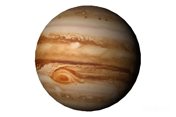 元素素材 木星的特写