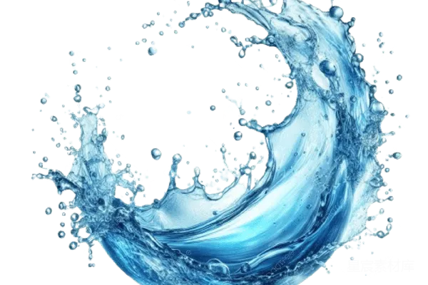 元素素材 水花四溅的瞬间