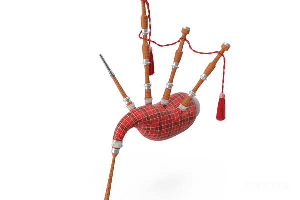 元素素材 苏格兰风笛
