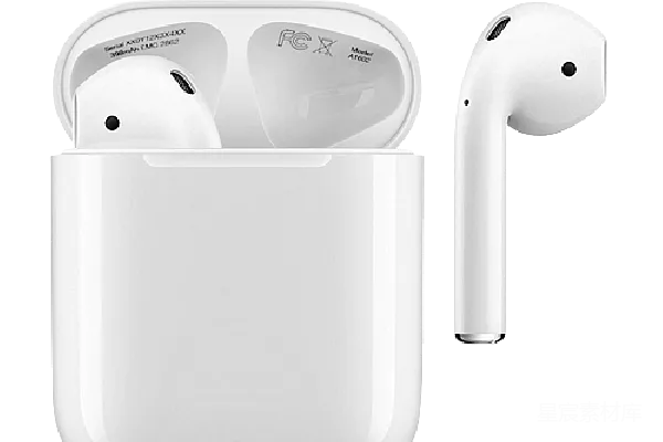 元素素材 Apple AirPods无线耳机充电盒