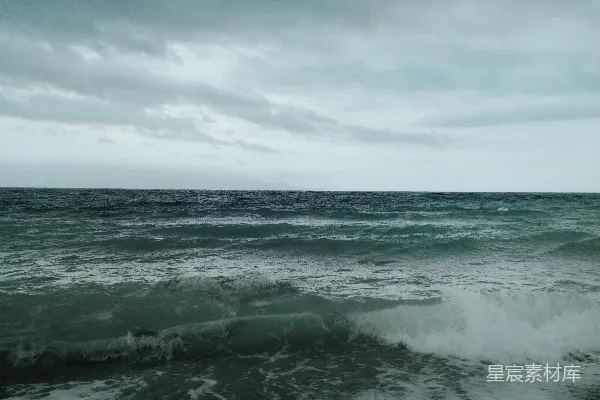 高清摄影 海滩上的波浪