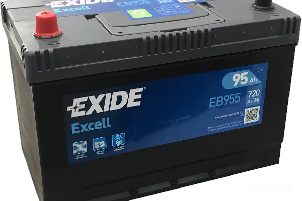 元素素材 EXIDE Excell汽车电池 EB955