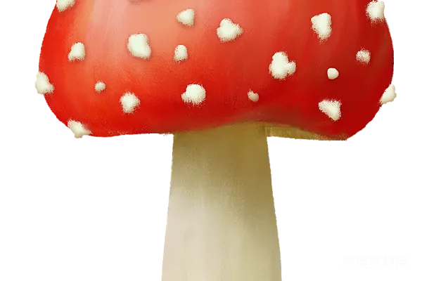 元素素材 灵芝
