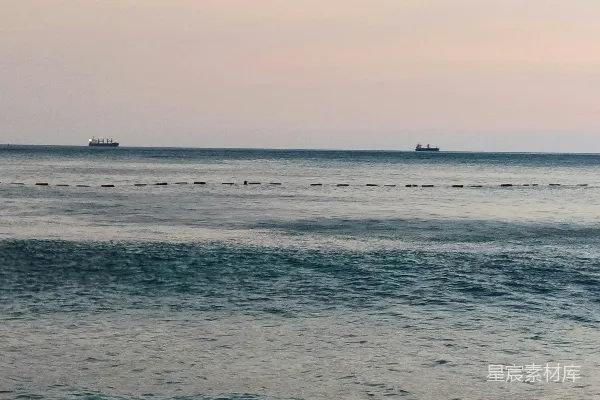 高清摄影 有波浪的水域