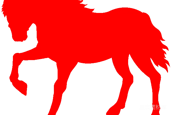 元素素材 红色